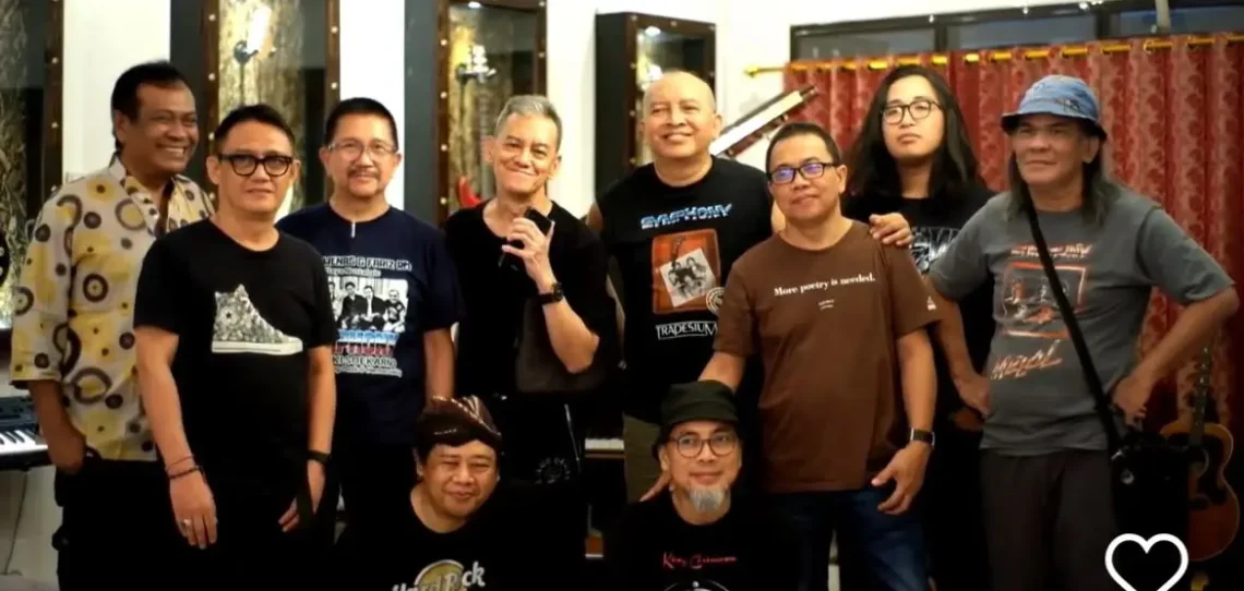 Symphoni Band & Makara Band (Fariz RM, Tony Wenas, Ekki Soekarno, Budhy Haryono)